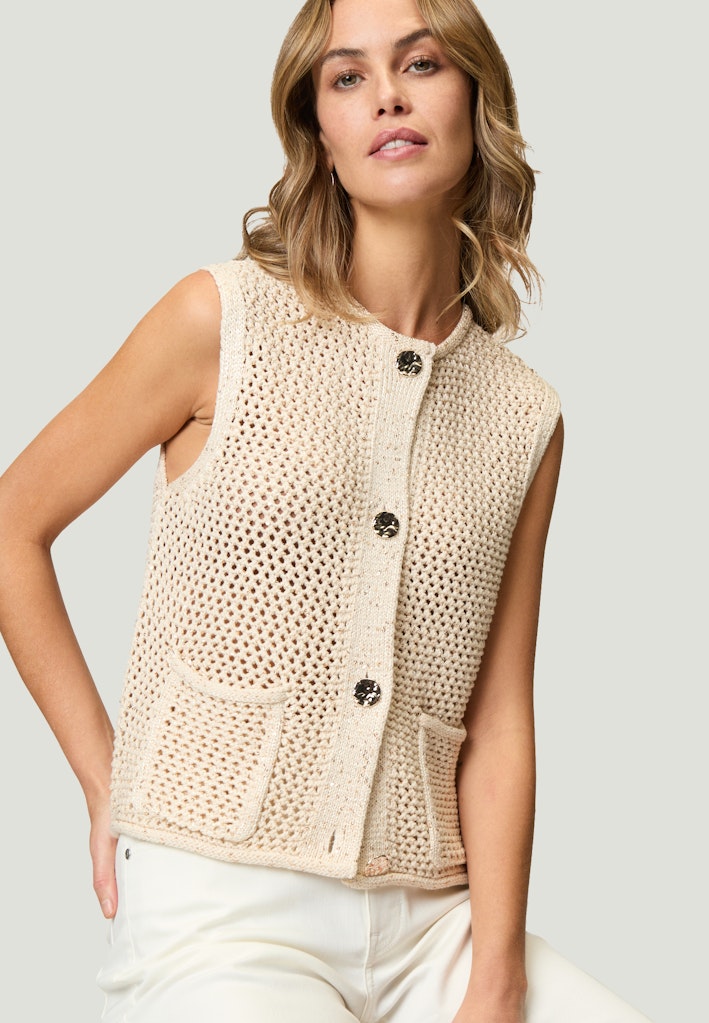 Zero Damen Pullover Creamgold