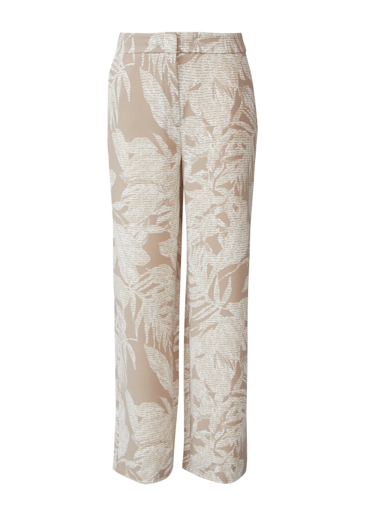 Comma Damen Hosen Brown