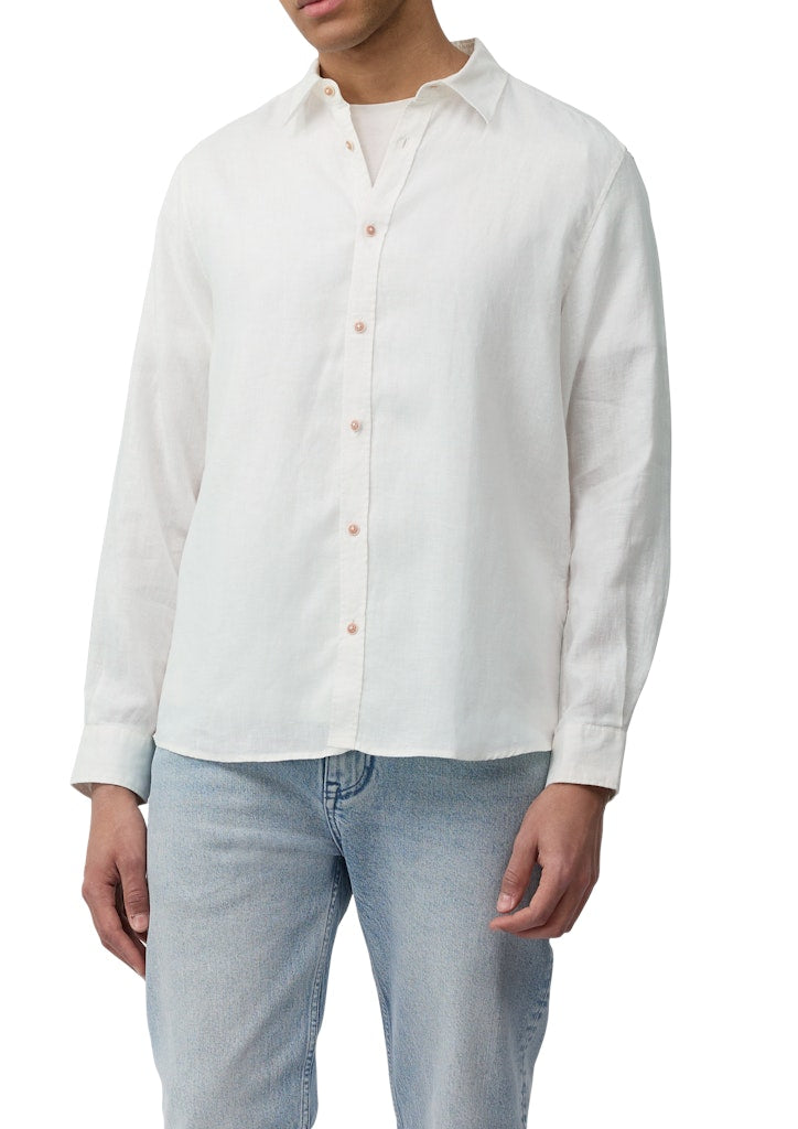 S. Oliver red Herren Hemden lang White