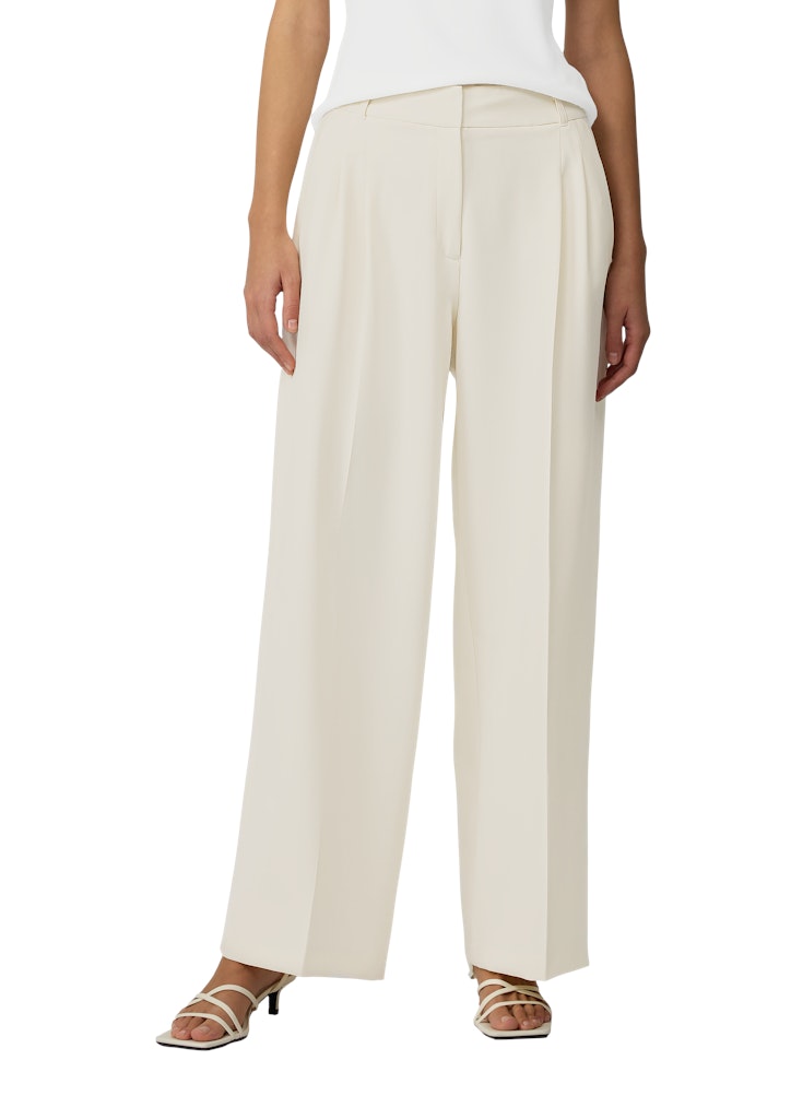 S. Oliver black Damen Hosen White