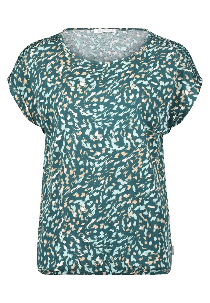 Betty & Co Damen T-Shirts Emerald/Mint