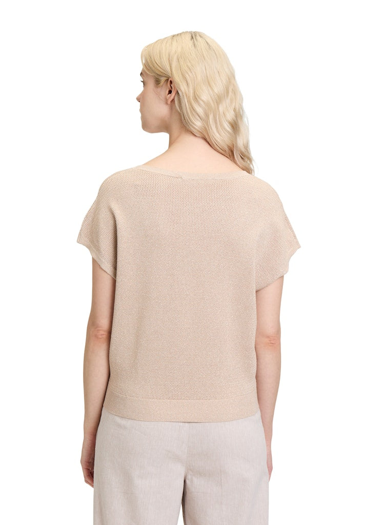 Betty & Co Damen Pullover Light Taupe