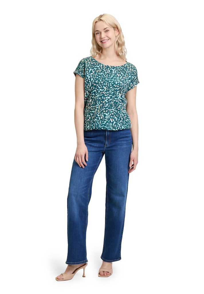 Betty & Co Damen T-Shirts Emerald/Mint