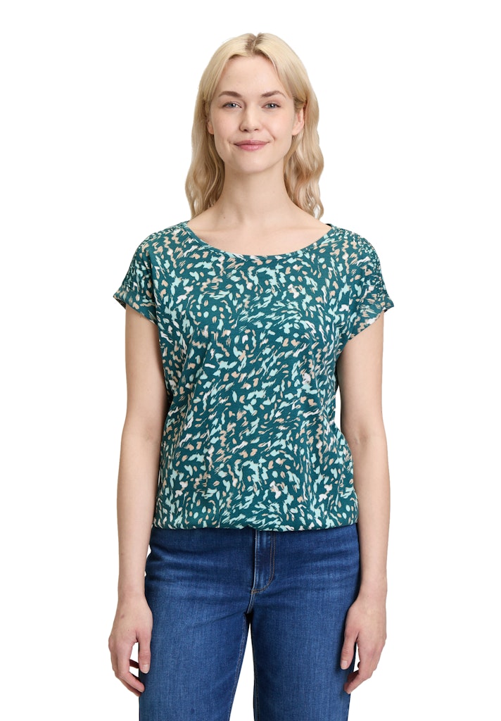 Betty & Co Damen T-Shirts Emerald/Mint