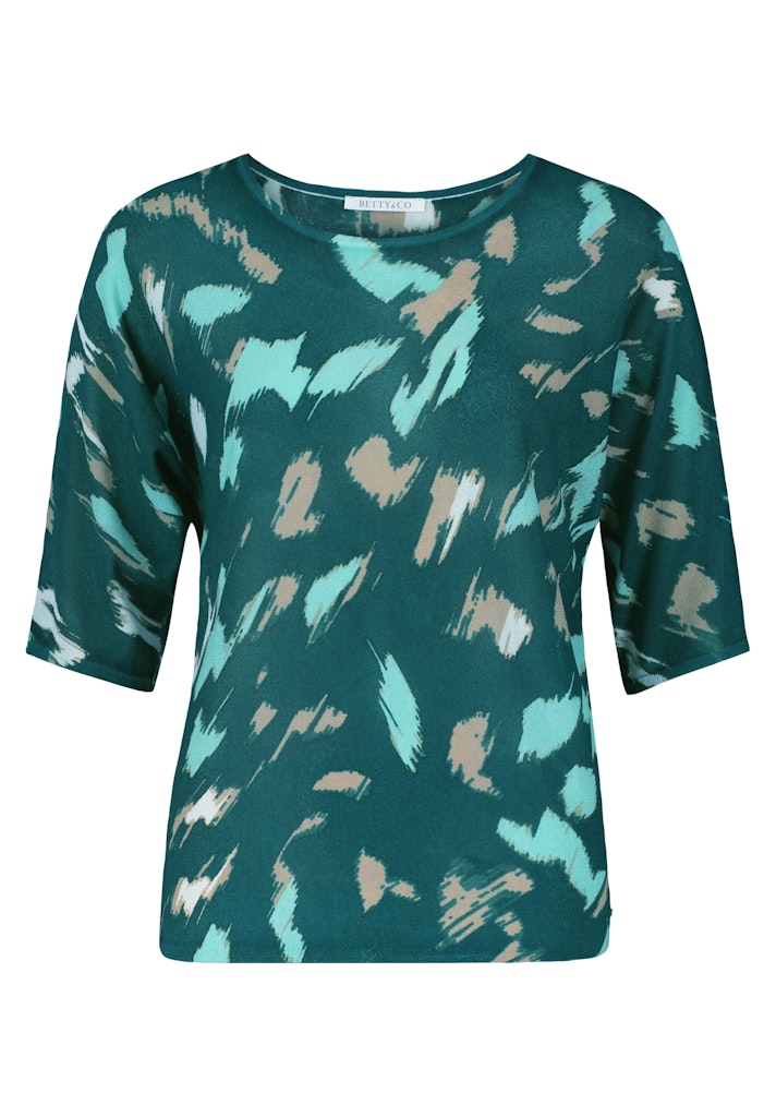 Betty & Co Damen Pullover Emerald/Mint