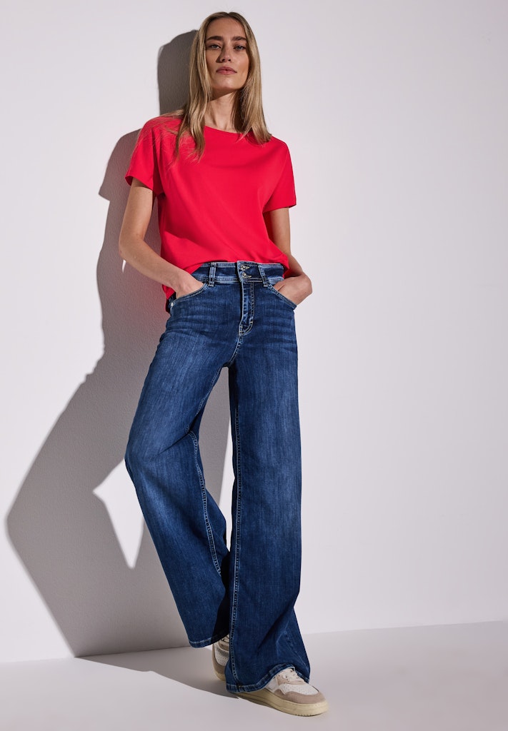 Street One Damen T-Shirts  Glory Red