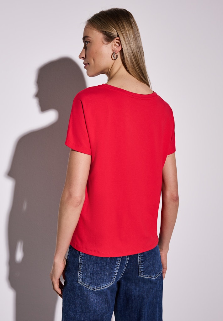 Street One Damen T-Shirts  Glory Red