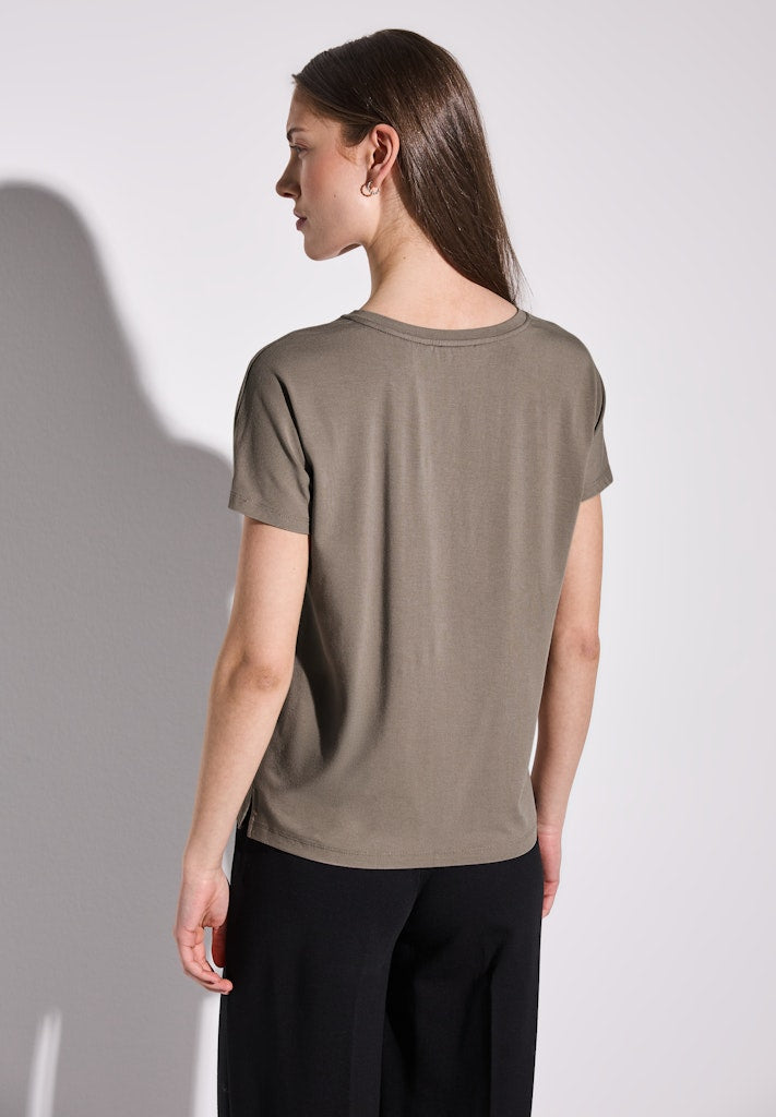 Street One Damen T-Shirts  Stone Bro