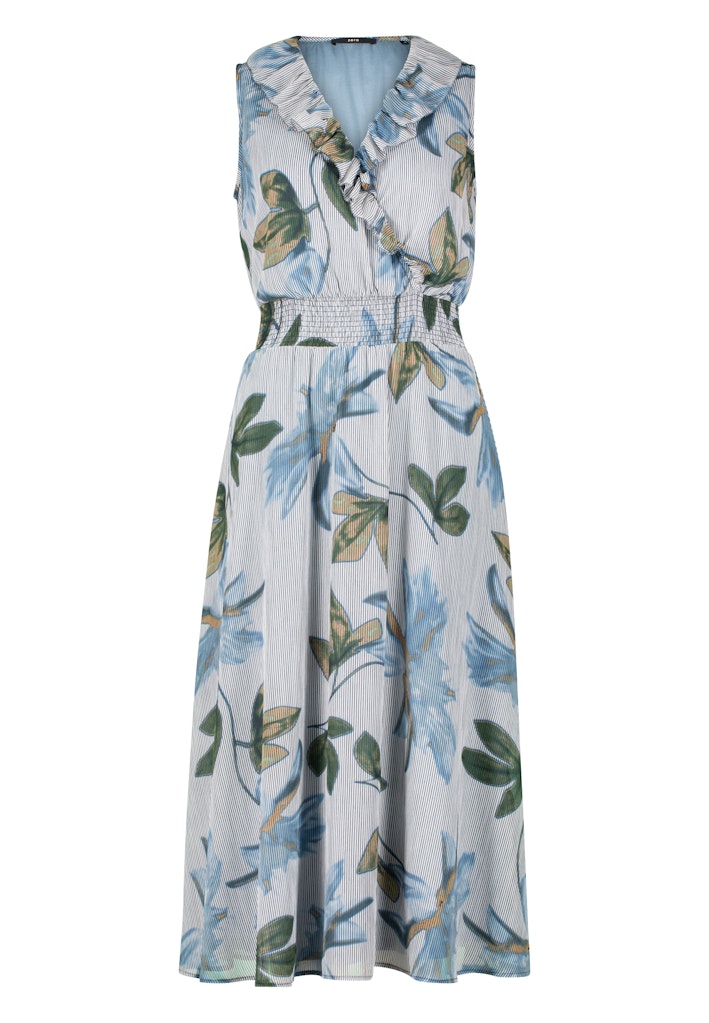 Zero Damen Kleider Creamblue