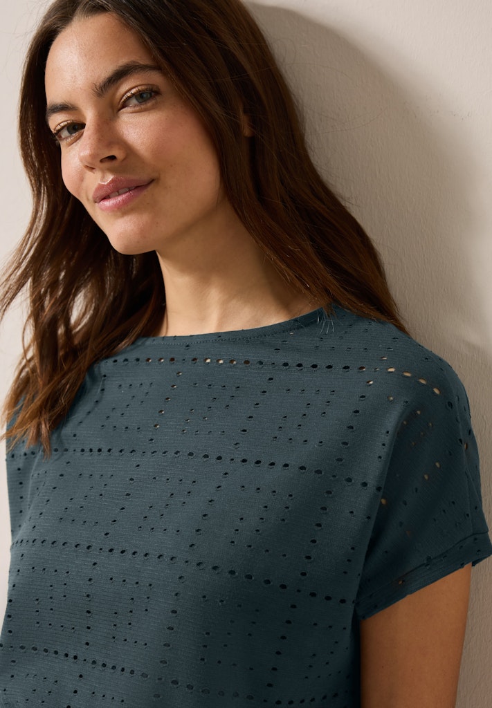 Cecil Damen T-Shirts  Slate Kha