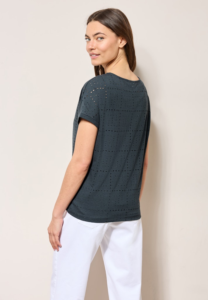 Cecil Damen T-Shirts  Slate Kha
