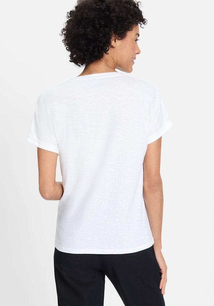 Olsen Damen T-Shirts  White
