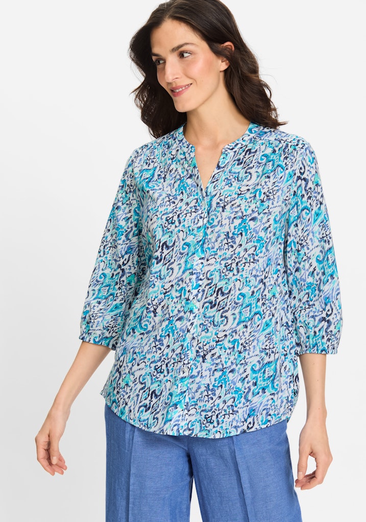 Olsen Damen Blusen  Aruba Blu