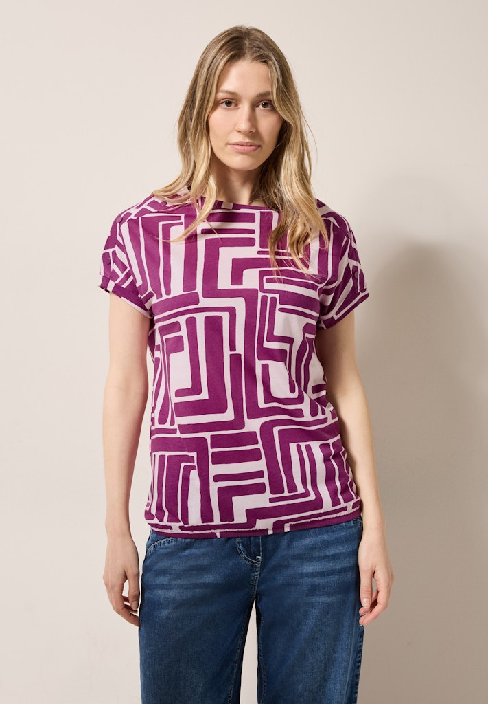 Cecil Damen T-Shirts  Anemone P