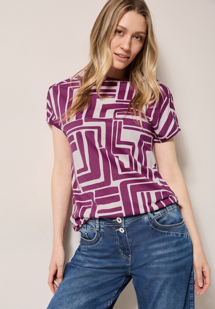 Cecil Damen T-Shirts  Anemone P