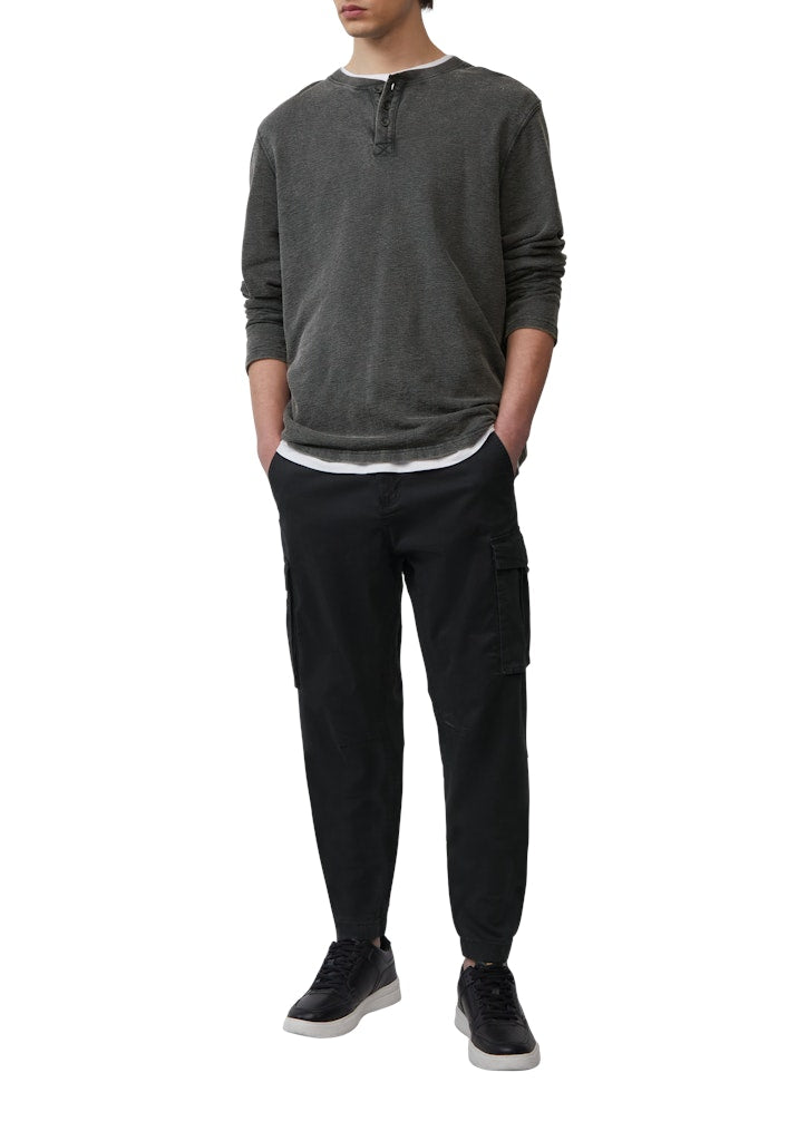 QS by S.Oliver Herren Hosen Grey/Black