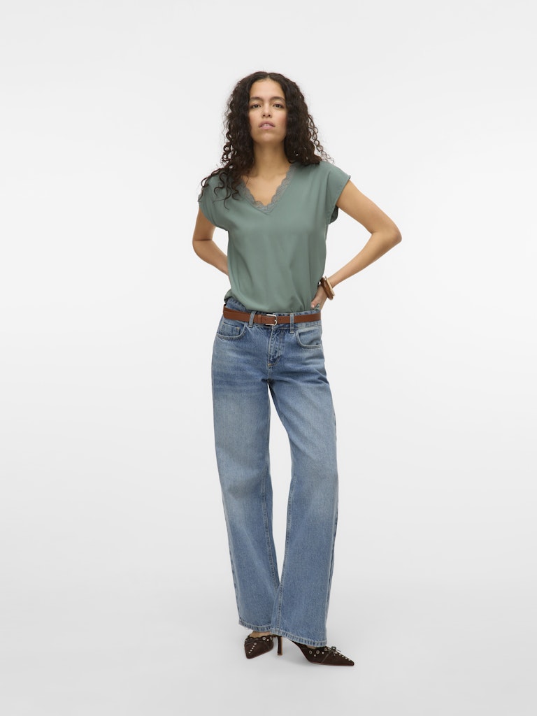 Vero Moda Damen T-Shirts Laurel Wreath