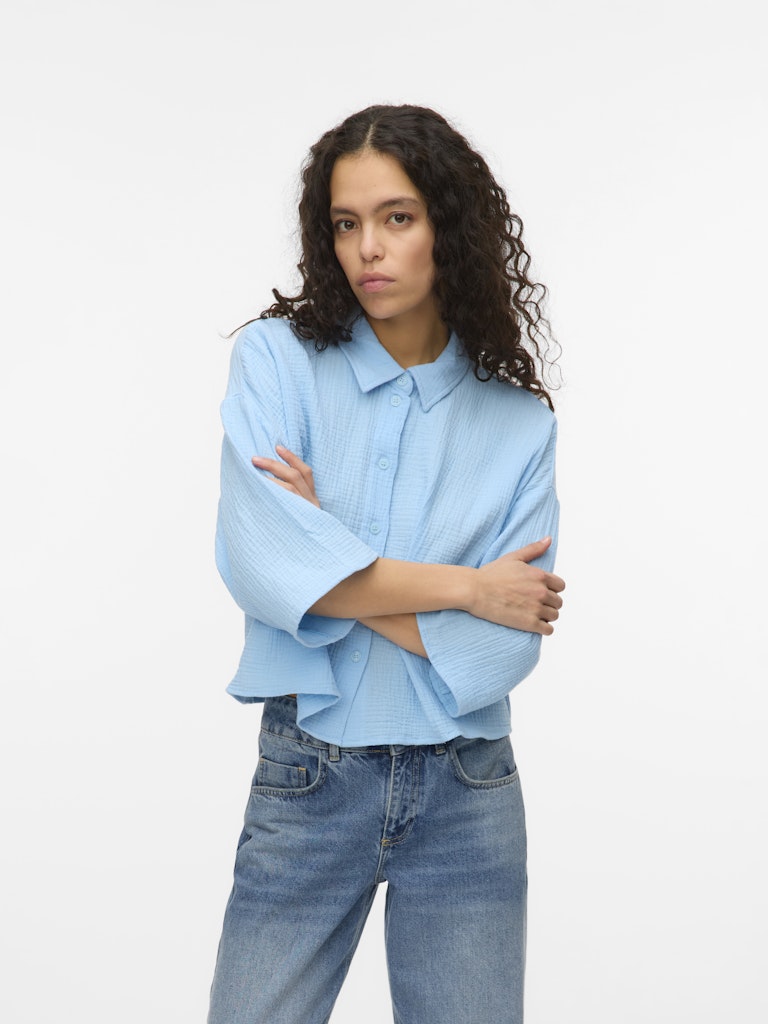 Vero Moda Damen Blusen Airy Blue