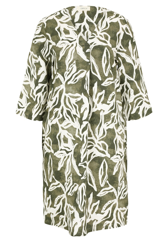 Cartoon Damen Kleider Cream/Green