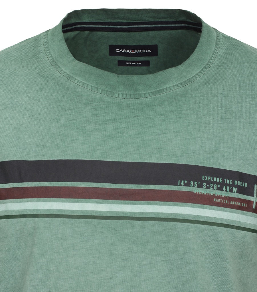 Casa Moda Herren T-Shirts kurz  Tuerkis