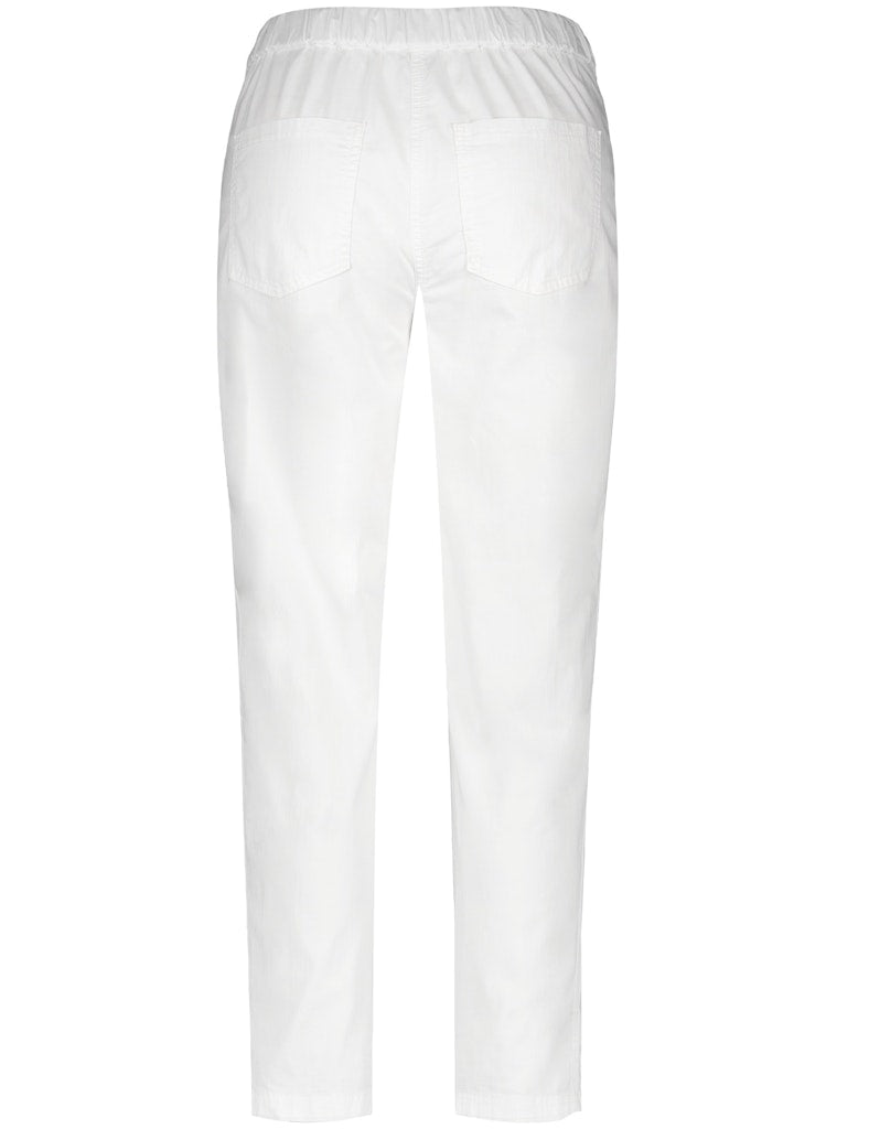 Gerry Weber Damen Hosen Weiss/Weiss