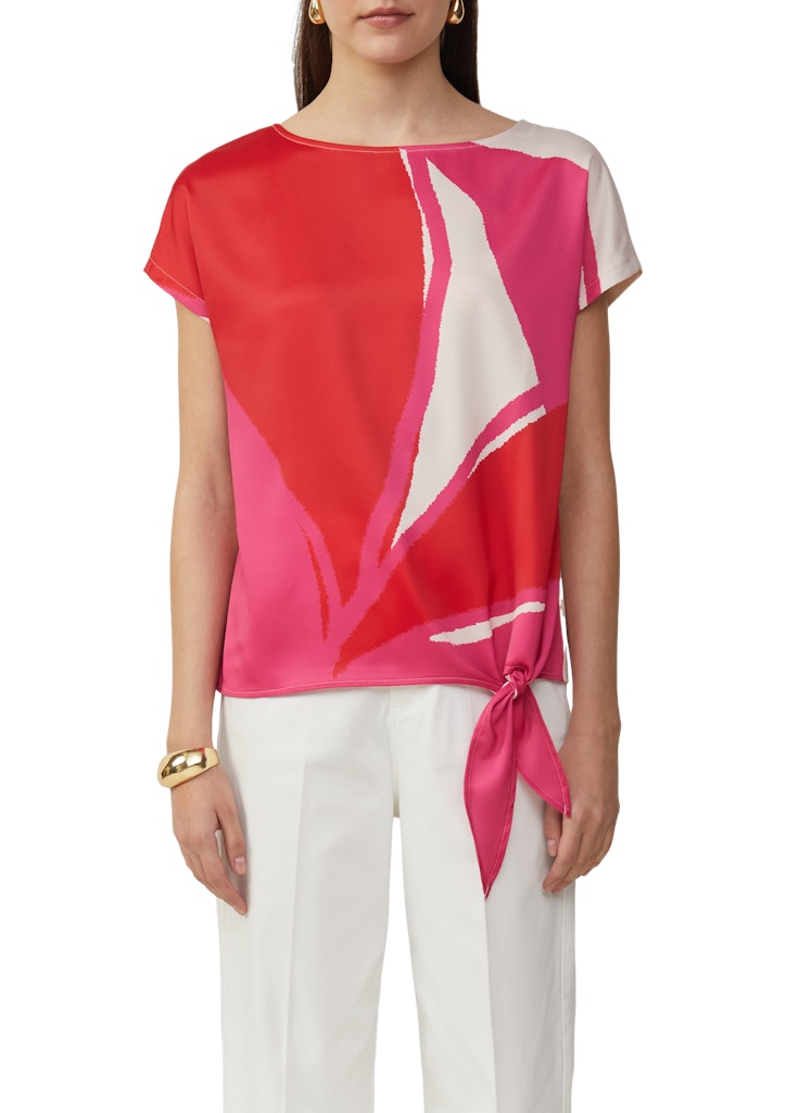 S. Oliver black Damen T-Shirts Lilac/Pink