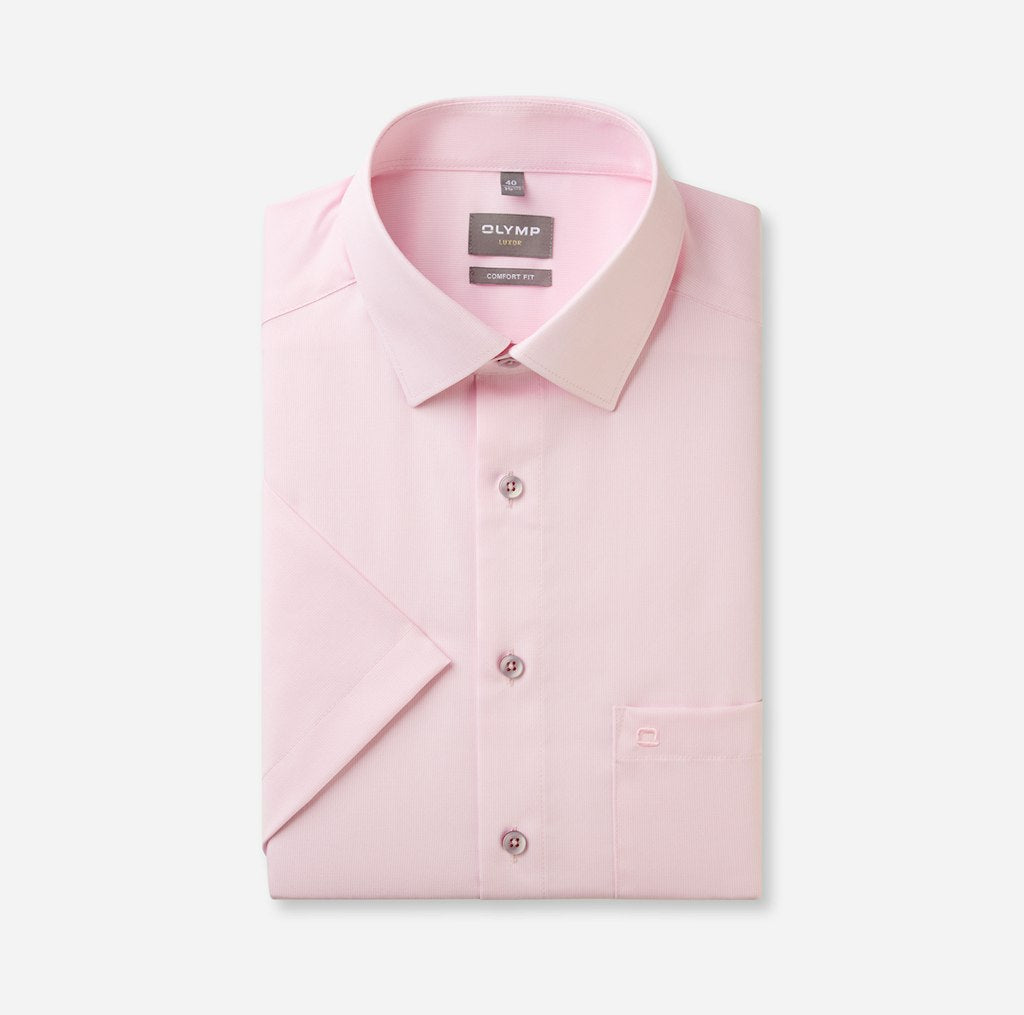 Olymp Herren Hemden kurz  Rose