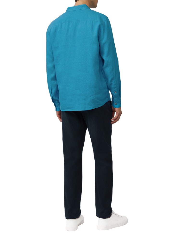 S. Oliver red Herren Hemden lang Blue Green
