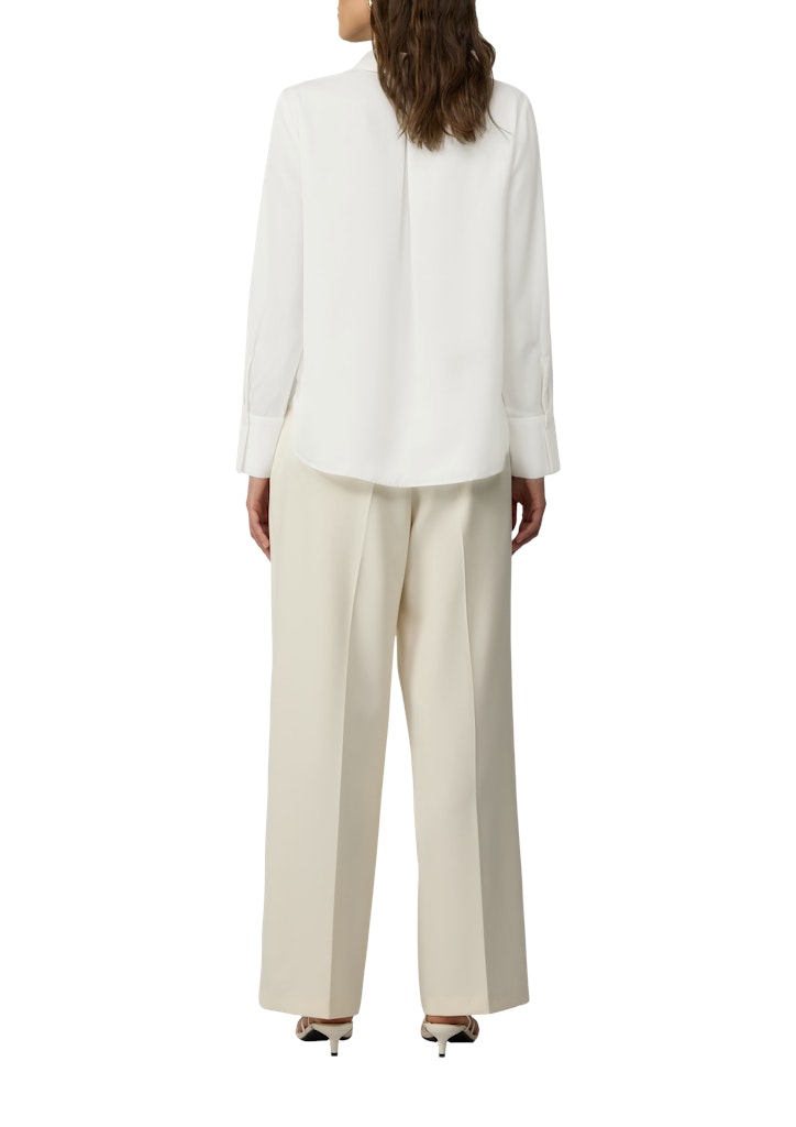 S. Oliver black Damen Blusen White