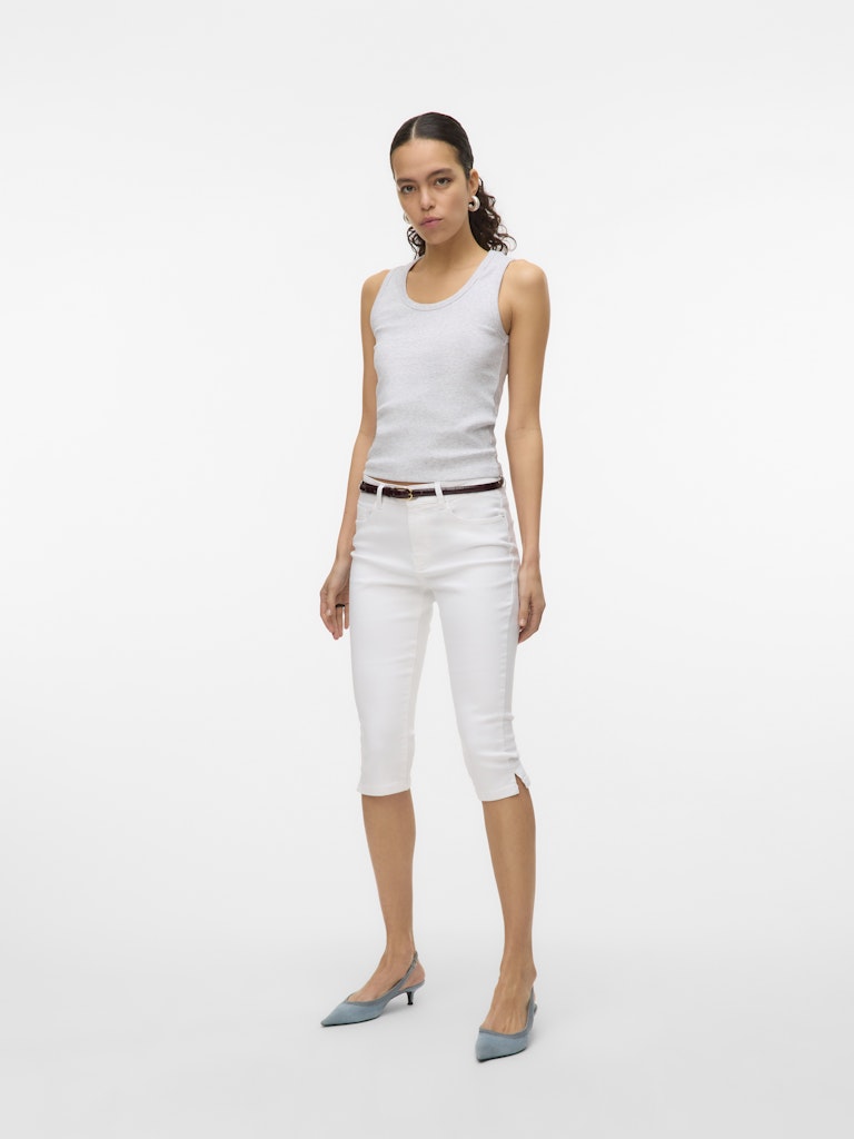 Vero Moda Damen Jeans Bright White