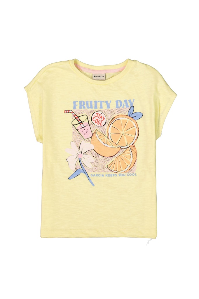 Garcia Mädchen T-Shirts & Tops Soft Lemon