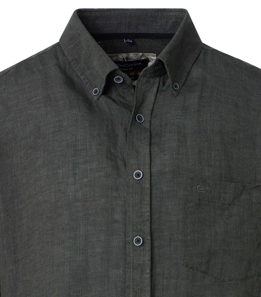 Casa Moda Herren Hemden  Gruen