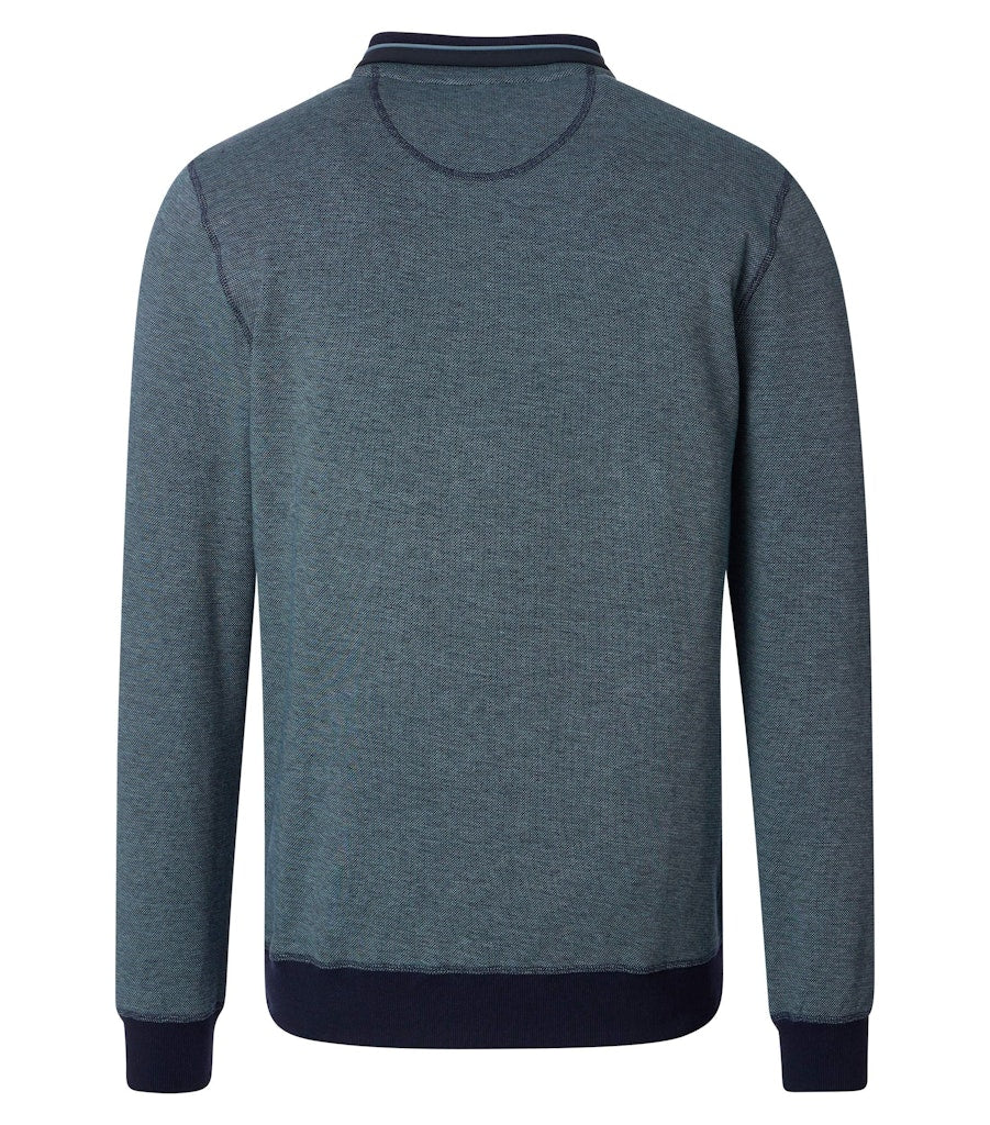 Casa Moda Herren Sweatjacken  Tuerkis
