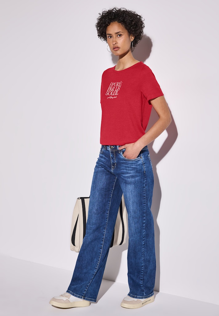 Street One Damen T-Shirts Glory Red