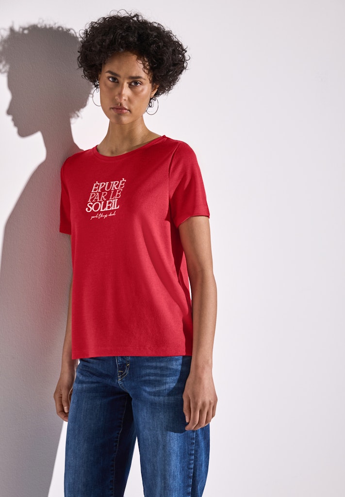 Street One Damen T-Shirts Glory Red