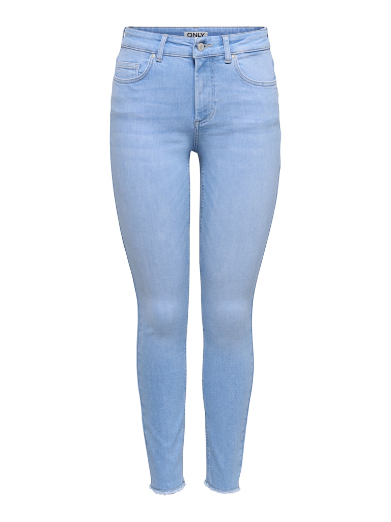 Only Damen Jeans Light Blue Deni
