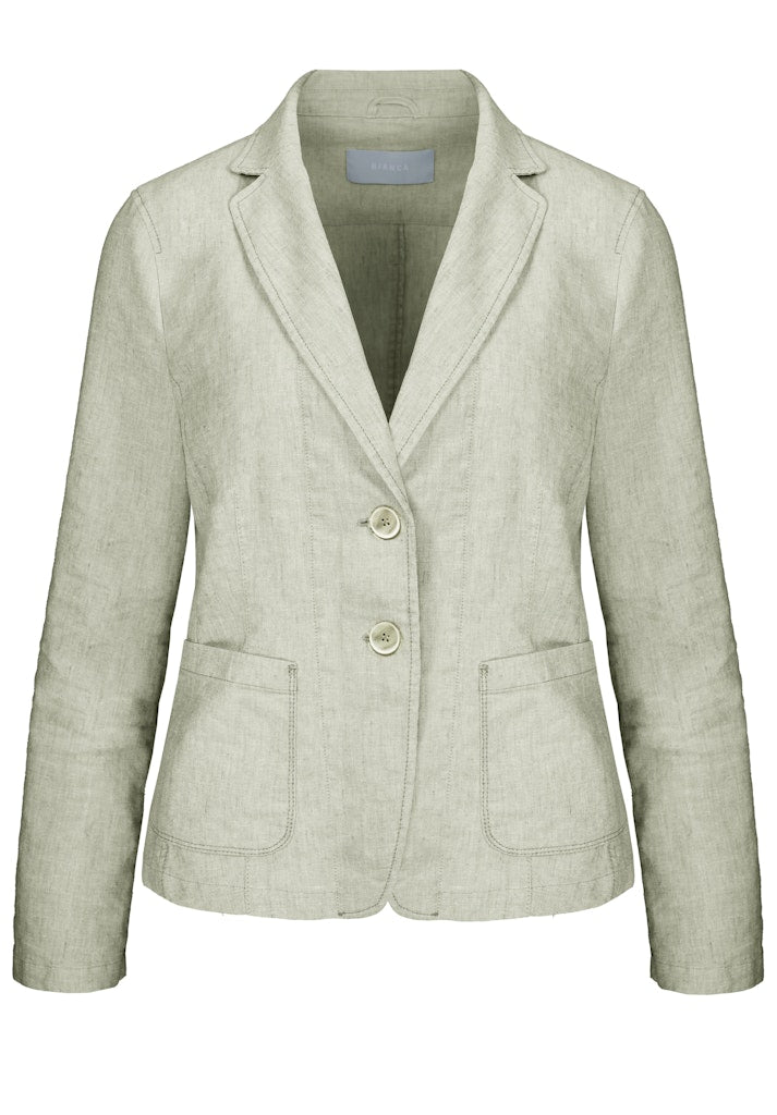 Bianca Damen Blazer Seagrass Melang