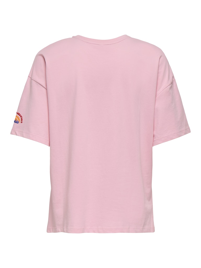 Only Damen T-Shirts Romance Rose/Fr