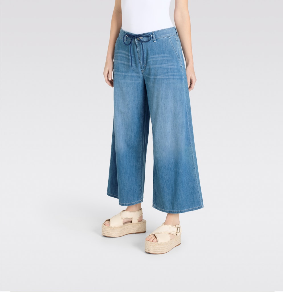 Mac Damen Jeans Blue Medium Was