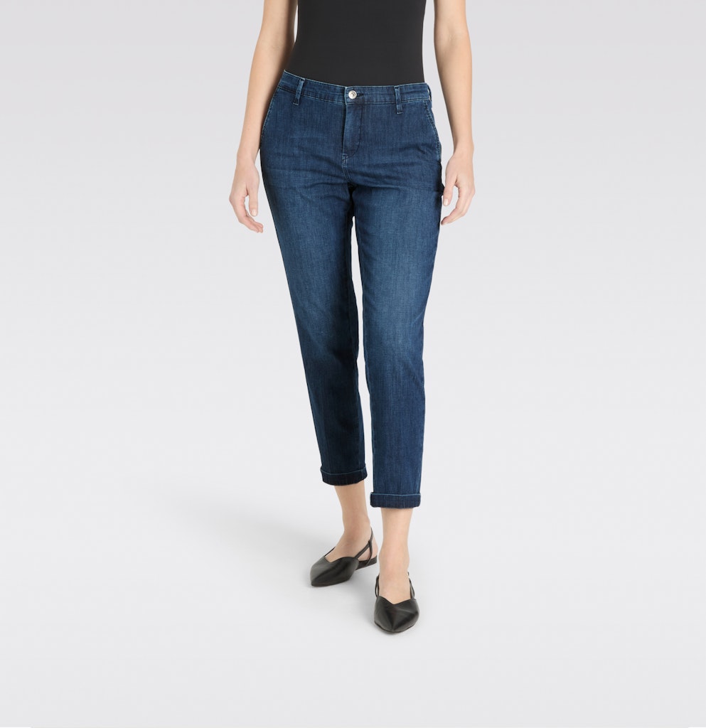 Mac Damen Jeans Dark Basic Wash