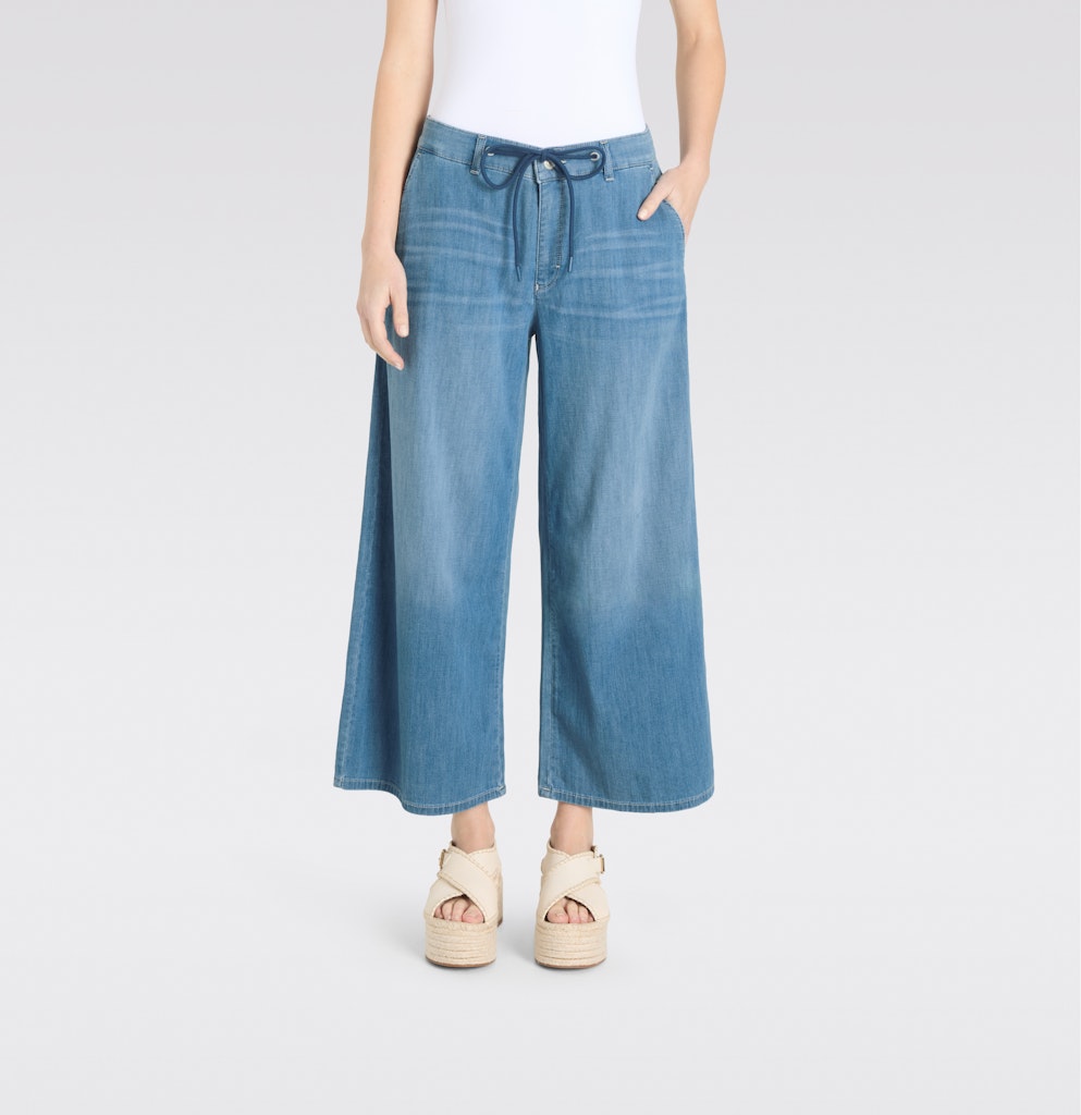 Mac Damen Jeans Blue Medium Was