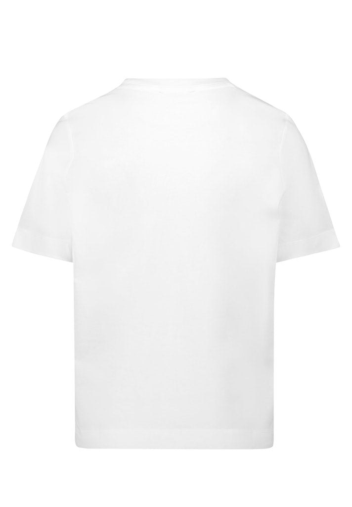 Cartoon Damen T-Shirts Patch Cream/Gre
