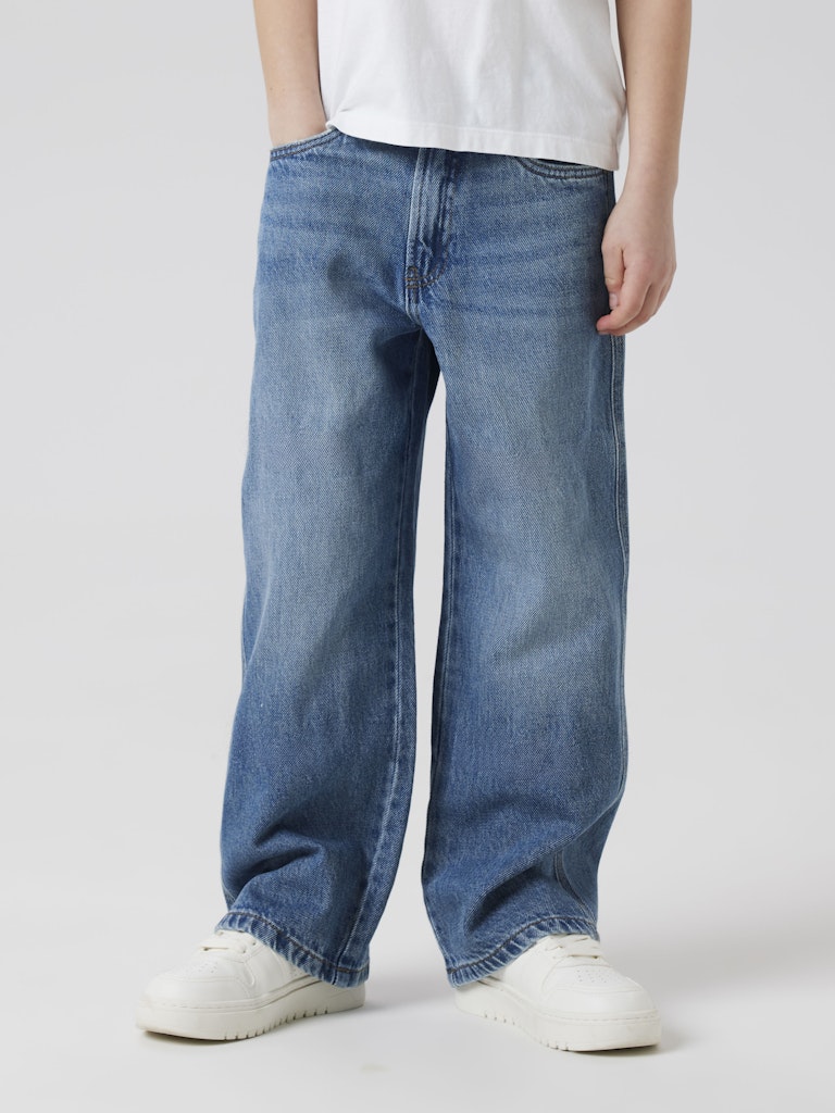 Name it Jungen Hosen & Shorts Medium Blue Den