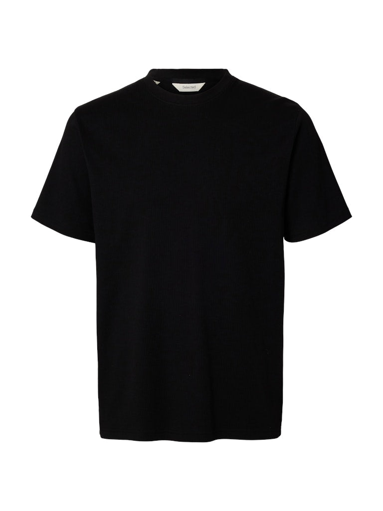 Selected homme Herren T-Shirts kurz  Black
