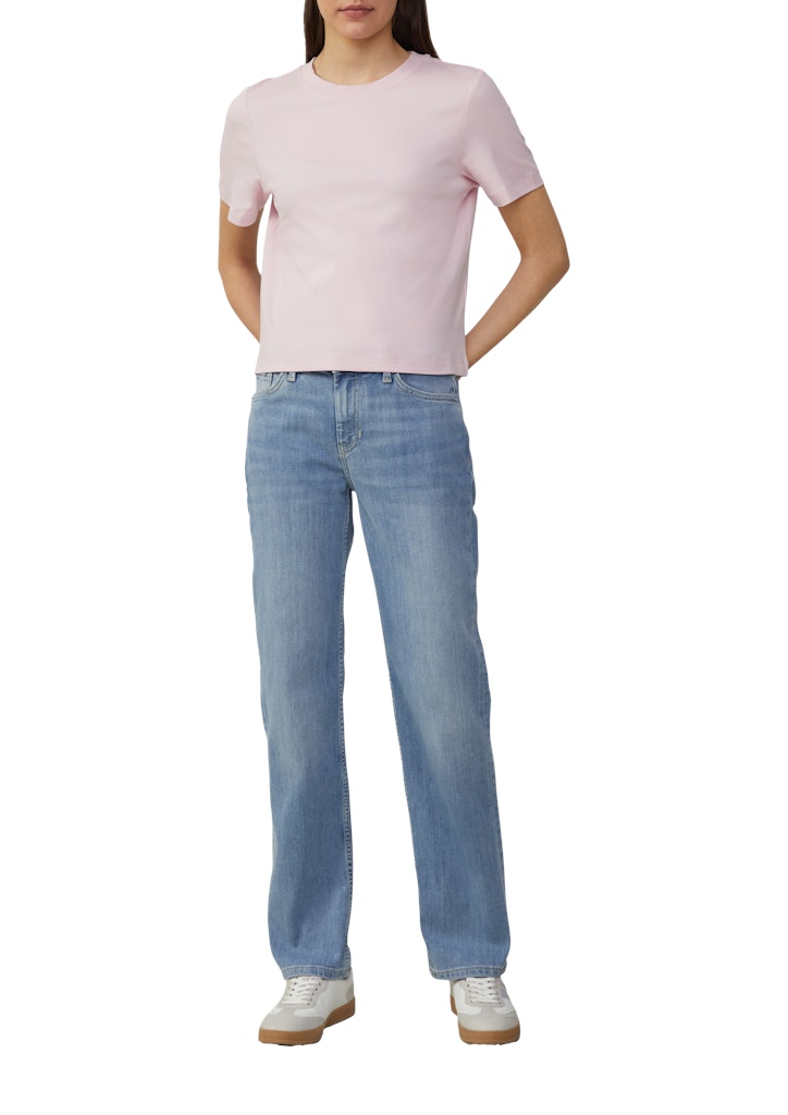 S. Oliver red Damen T-Shirts Lilac/Pink