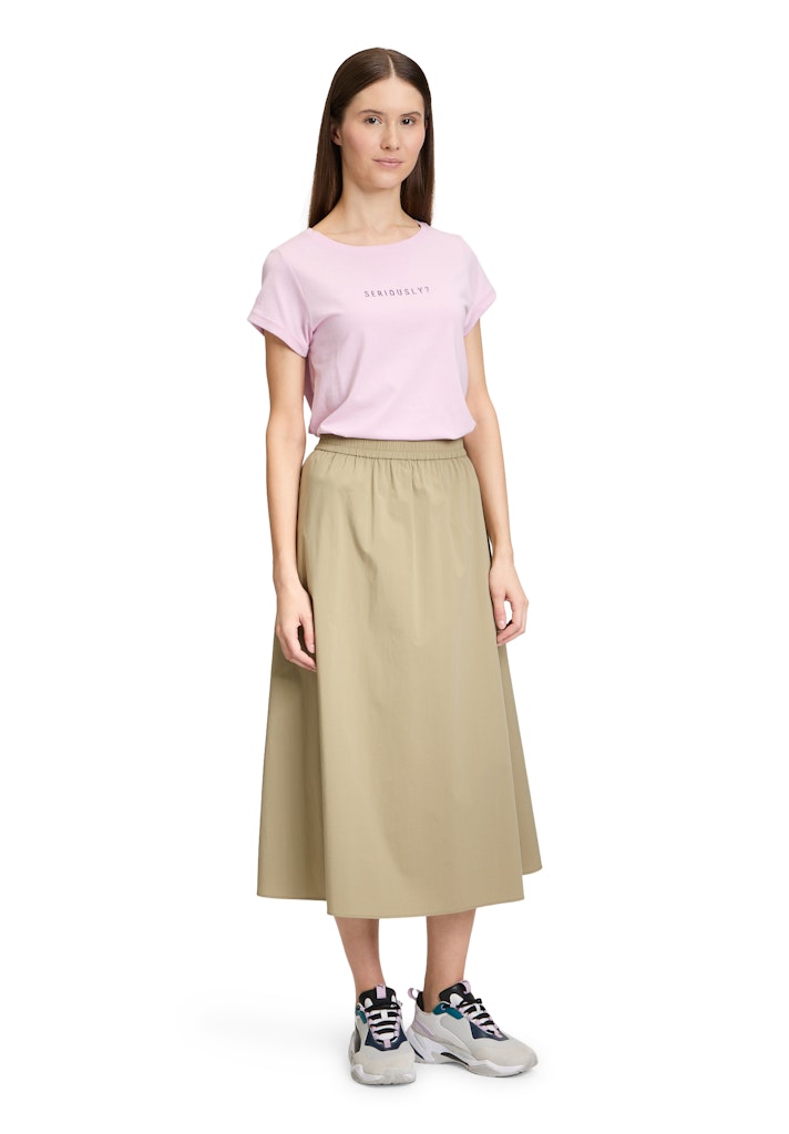 Cartoon Damen T-Shirts Patch Pink/Purp