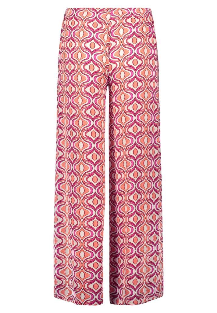 Cartoon Damen Hosen Pink/Apricot