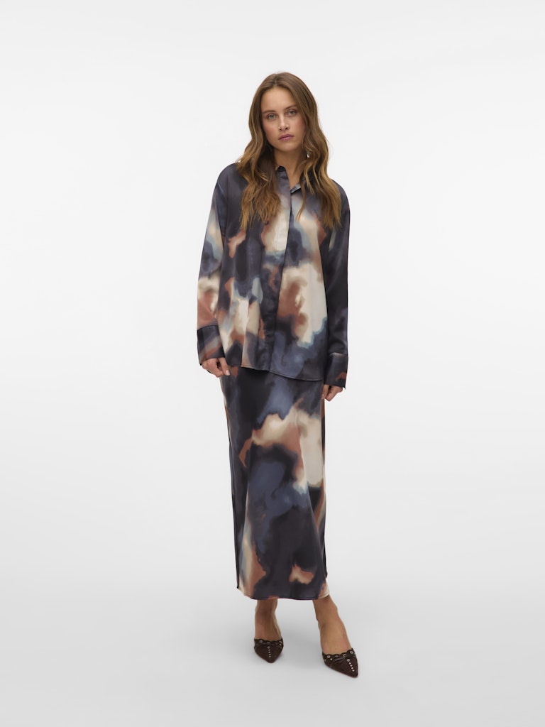 Vero Moda Damen Blusen Black/Mood Indi