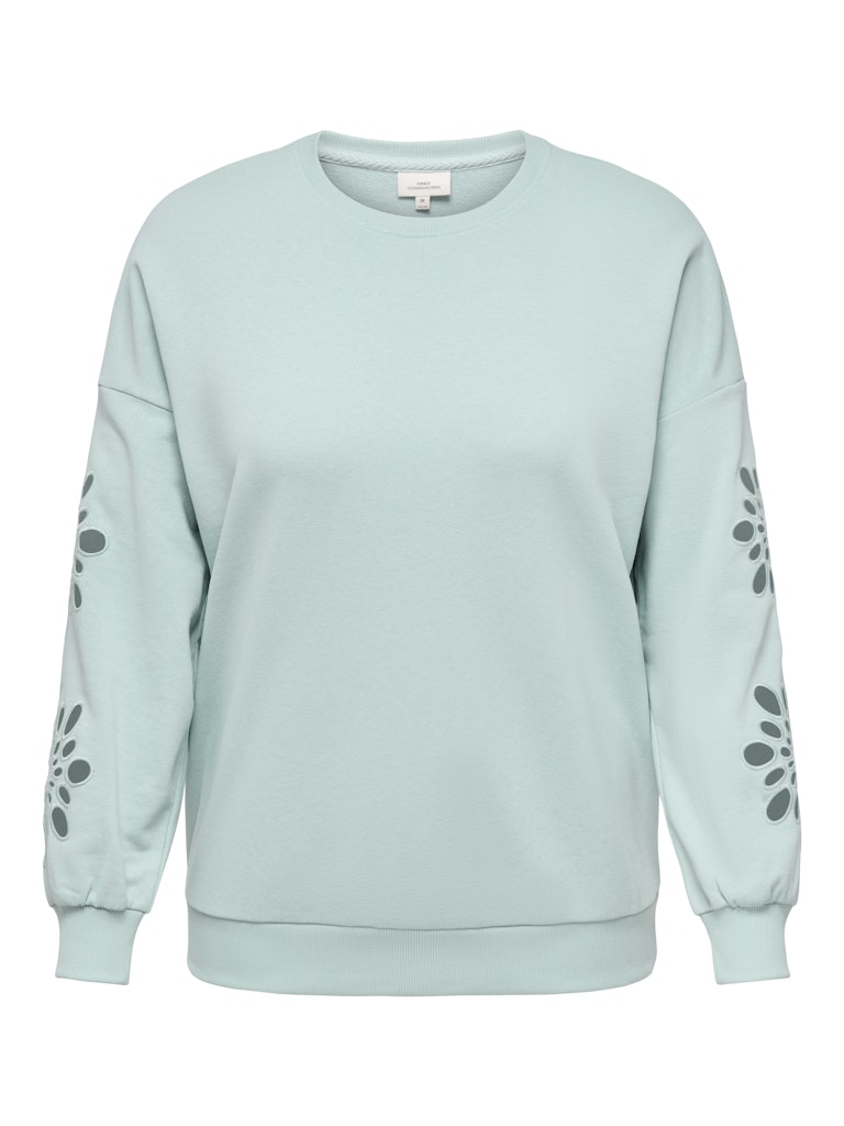 Only Caramkoma Damen Sweatshirts Cloud Blue