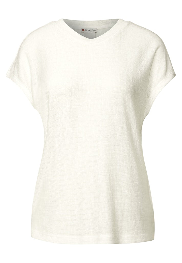 Street One Damen T-Shirts  Off White